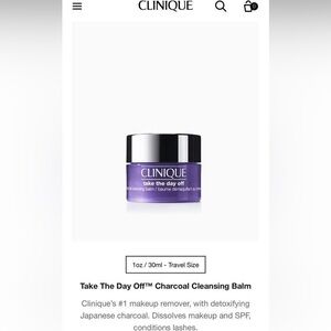 Clinique Violet Makeup Remover Balm 30ML